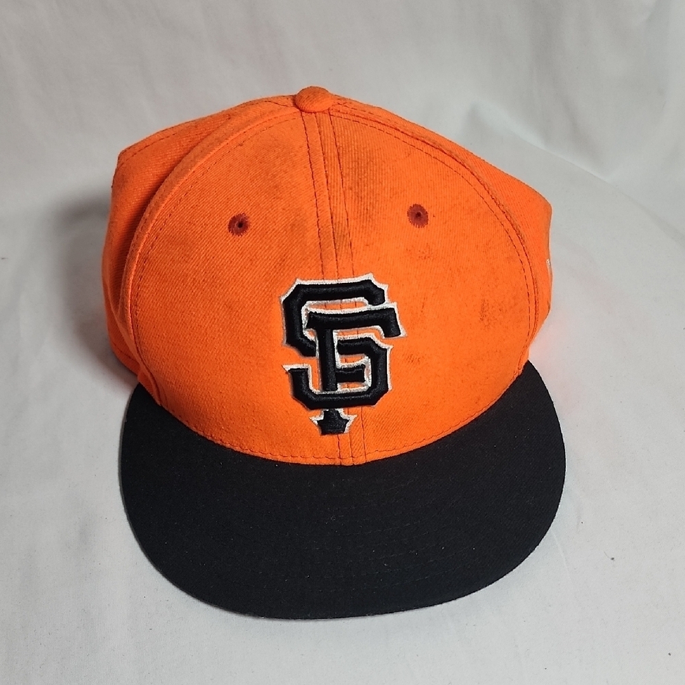 New Era Orange and Black Hat